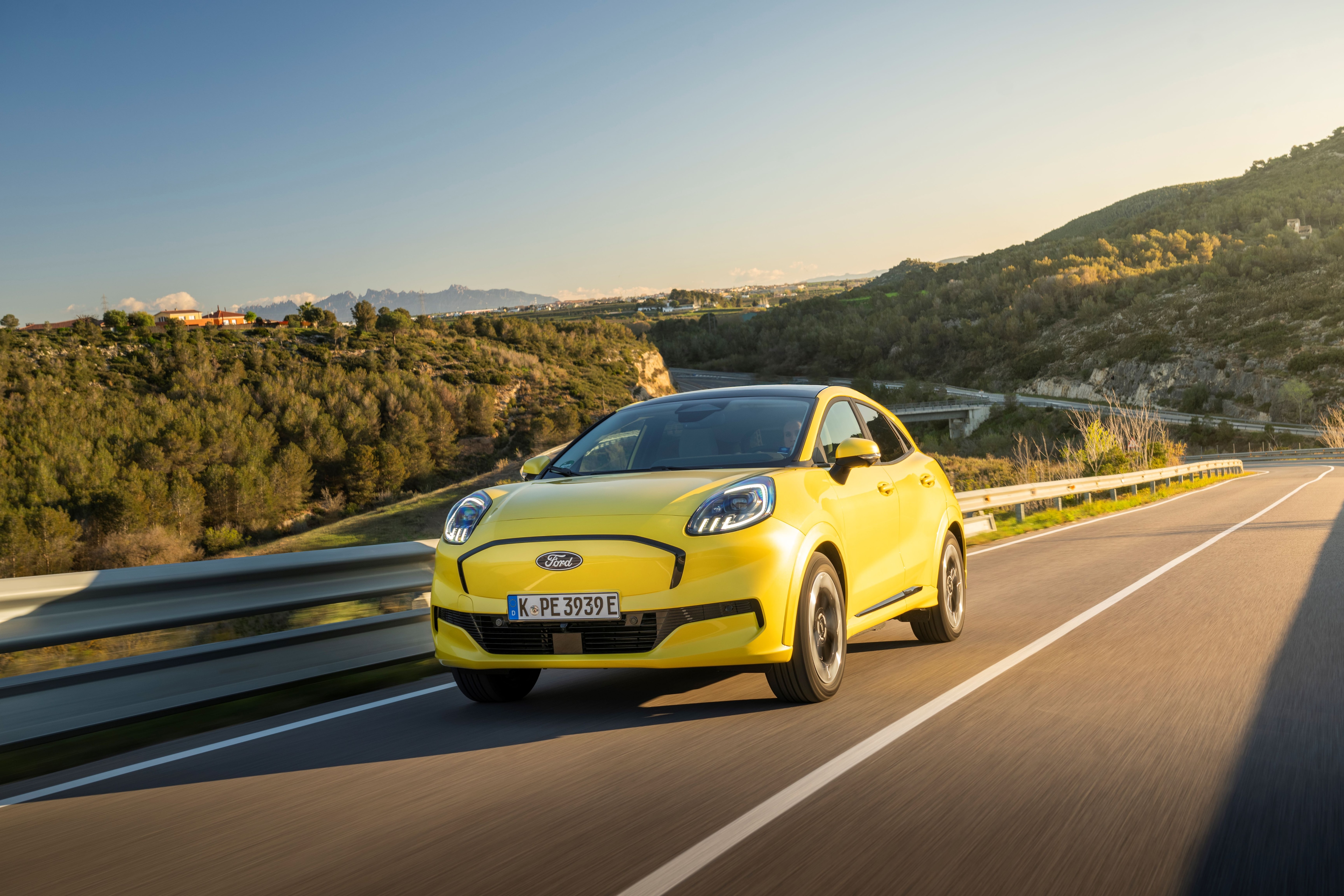 Der neue Ford Puma Gen-E in Electric YellowFoto: Ford